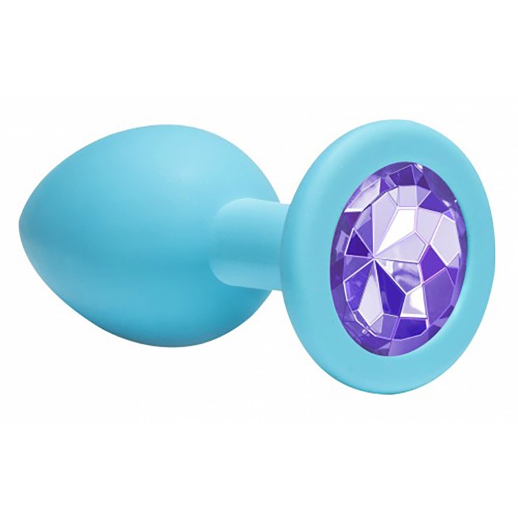 TAPPO ANALE GRANDE CON GIOIELLO SEX TOY IN SILICONE 2