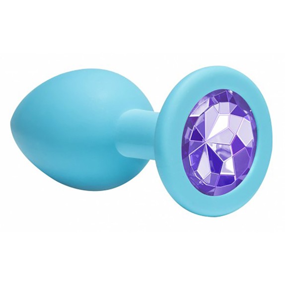 TAPPO ANALE GRANDE CON GIOIELLO SEX TOY IN SILICONE
