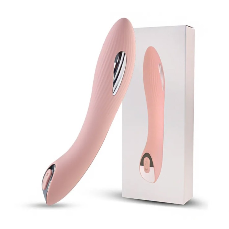 VIBRATORE VAGINALE CON SCOSSE SEX TOY RICARICABILE