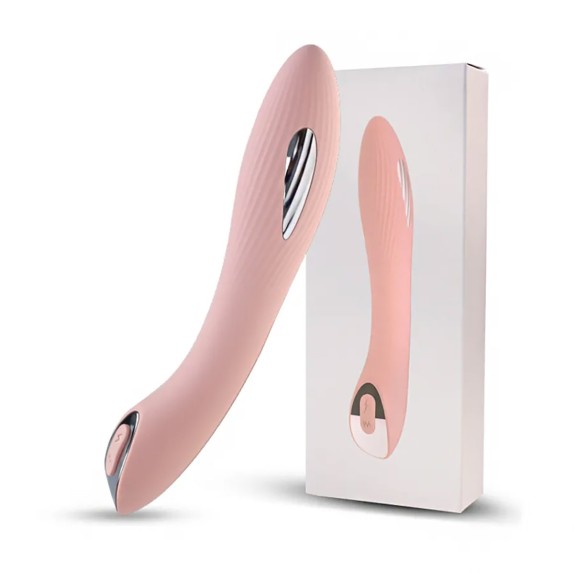 VIBRATORE VAGINALE CON SCOSSE SEX TOY RICARICABILE