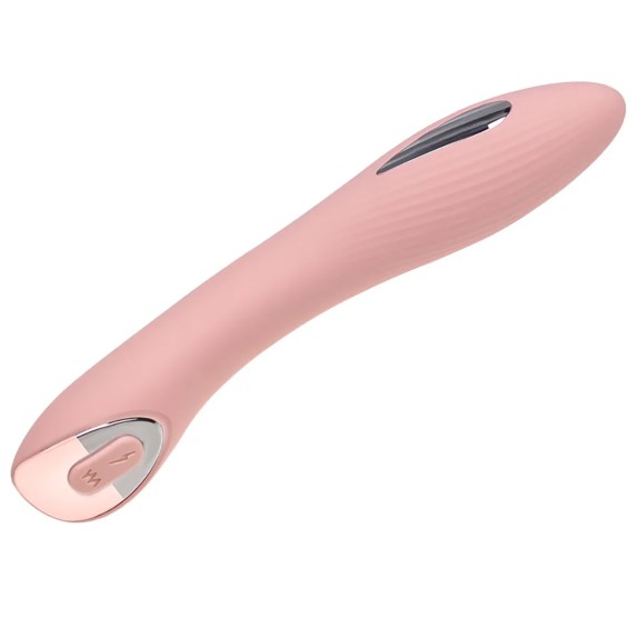 VIBRATORE VAGINALE CON SCOSSE SEX TOY RICARICABILE