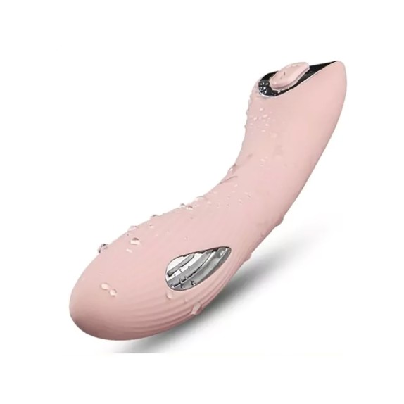 VIBRATORE VAGINALE CON SCOSSE SEX TOY RICARICABILE