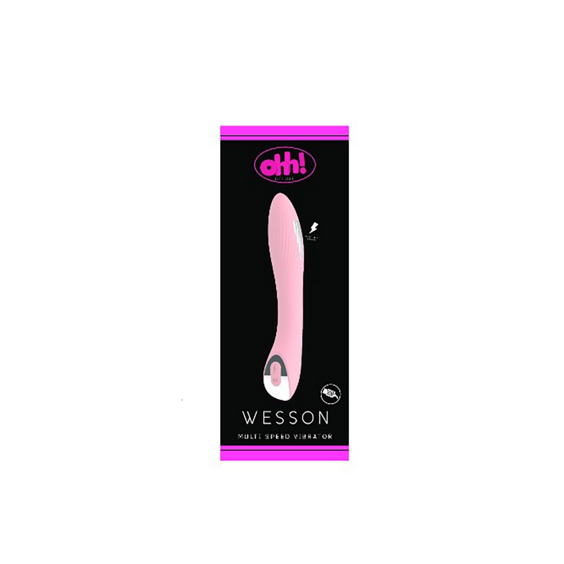 VIBRATORE VAGINALE CON SCOSSE SEX TOY RICARICABILE
