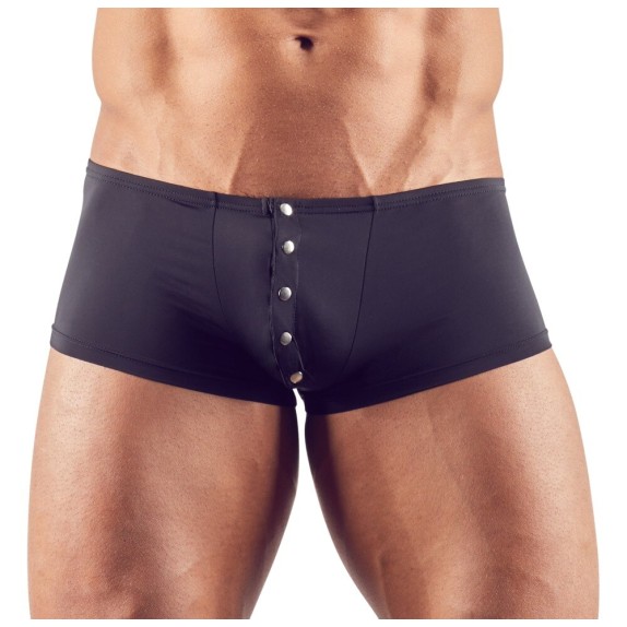 BOXER SEXY PER UOMO IN TESSUTO SEMITRASPARENTE CON PATTA APRIBILE