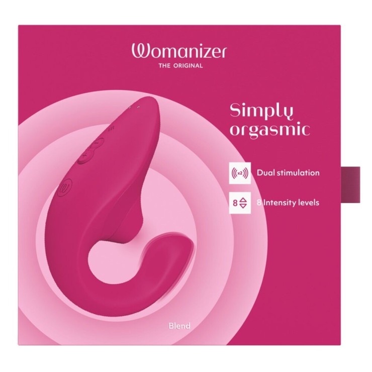WOMANIZER BLEND STIMOLATORE PER CLITORIDE E VIBRATORE PER...