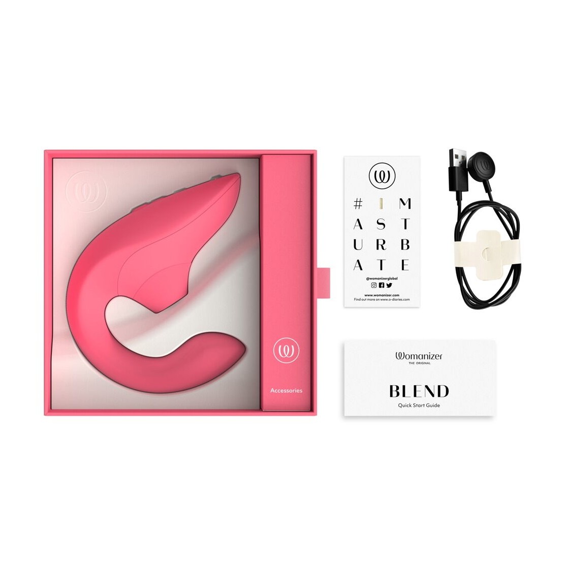 WOMANIZER BLEND STIMOLATORE PER CLITORIDE E...