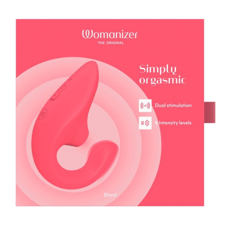 WOMANIZER BLEND STIMOLATORE PER CLITORIDE E VIBRATORE PER... 2