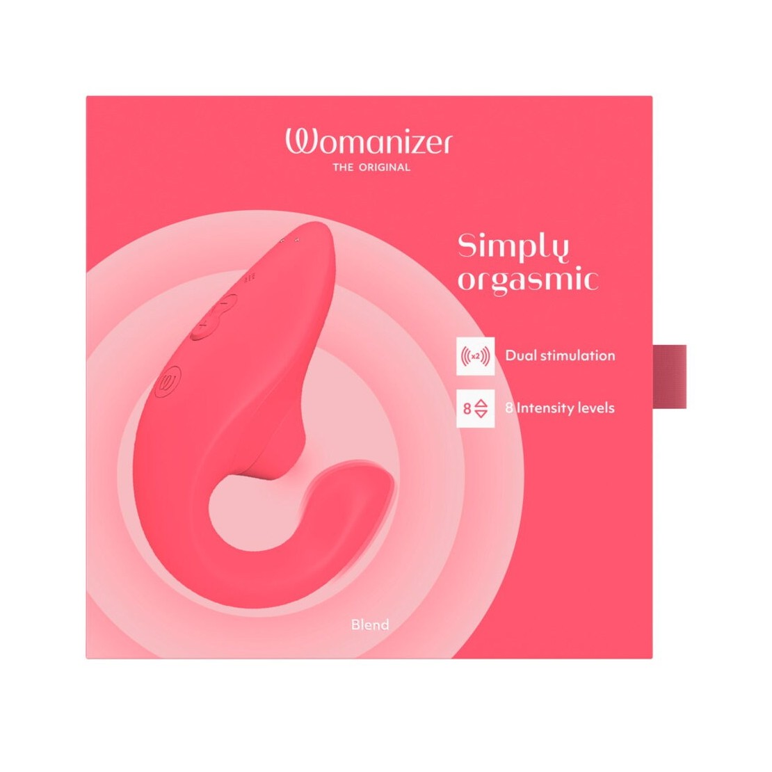 WOMANIZER BLEND STIMOLATORE PER CLITORIDE E...