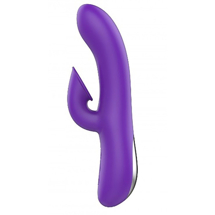 VIBRATORE RABBIT IN SILICONE SEX TOY CON ASPIRAZIONE... 2