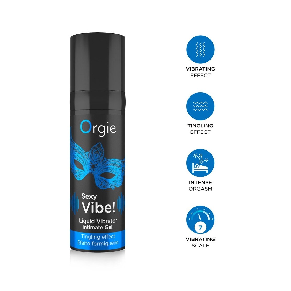 GEL ECCITANTE AD EFFETTO VIBRANTE UNISEX LIQUID...