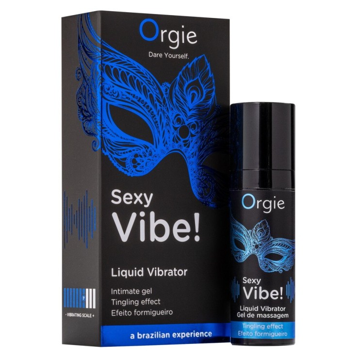 GEL ECCITANTE AD EFFETTO VIBRANTE UNISEX LIQUID VIBRATOR...