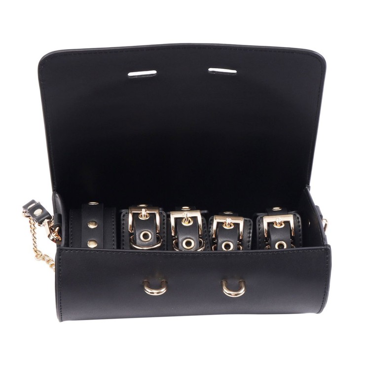 KIT 5 PEZZI PER BDSM SEXY CON BORSA PORTA OGGETTI IN... 2