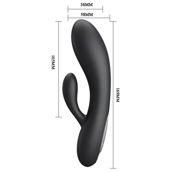 copy of VIBRATORE RABBIT MATT SEX TOY IN SILICONE RICARICABILE 30 VELOCITA'