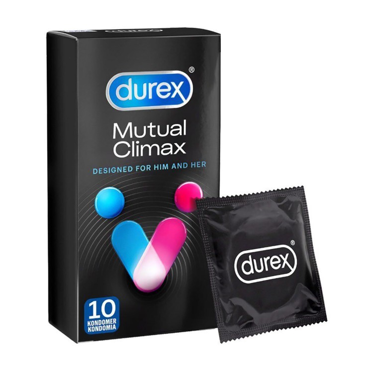 PROFILATTICI DUREX MUTUAL CLIMAX CONFEZIONE DA 10 PEZZI