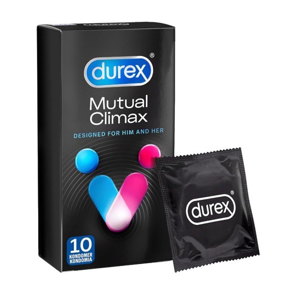 PROFILATTICI DUREX MUTUAL CLIMAX CONFEZIONE DA 10 PEZZI