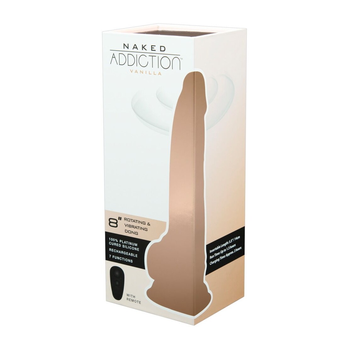 VIBRATORE REALISTICO ROTANTE SEX TOY CM. 20 NAKED
