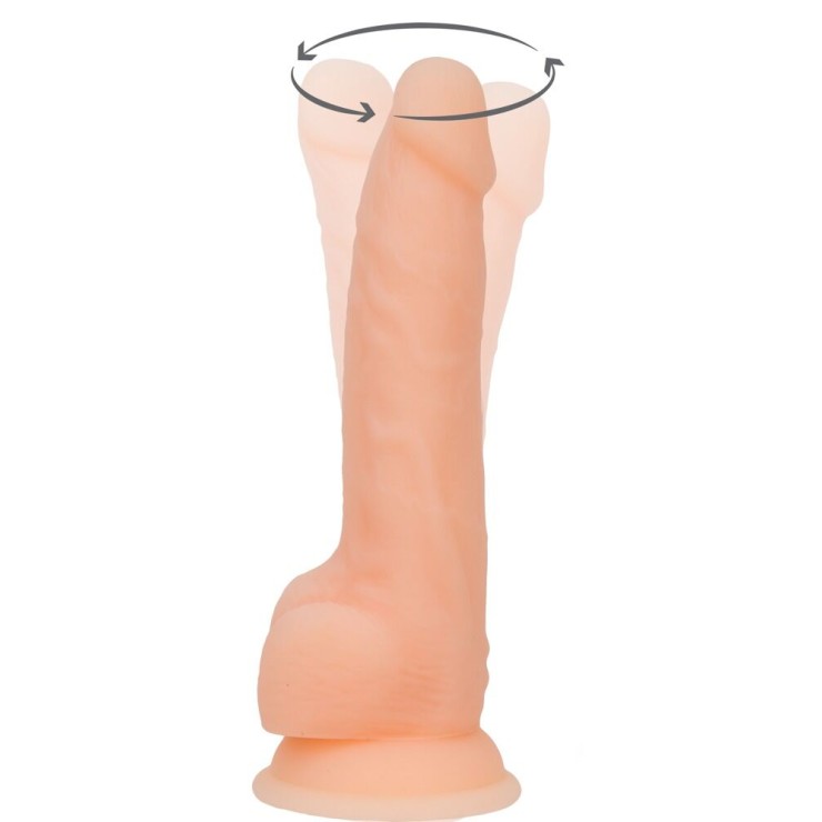 VIBRATORE REALISTICO ROTANTE SEX TOY CM. 20 2