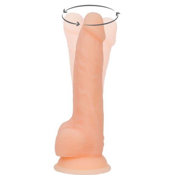 VIBRATORE REALISTICO ROTANTE SEX TOY CM. 20 NAKED