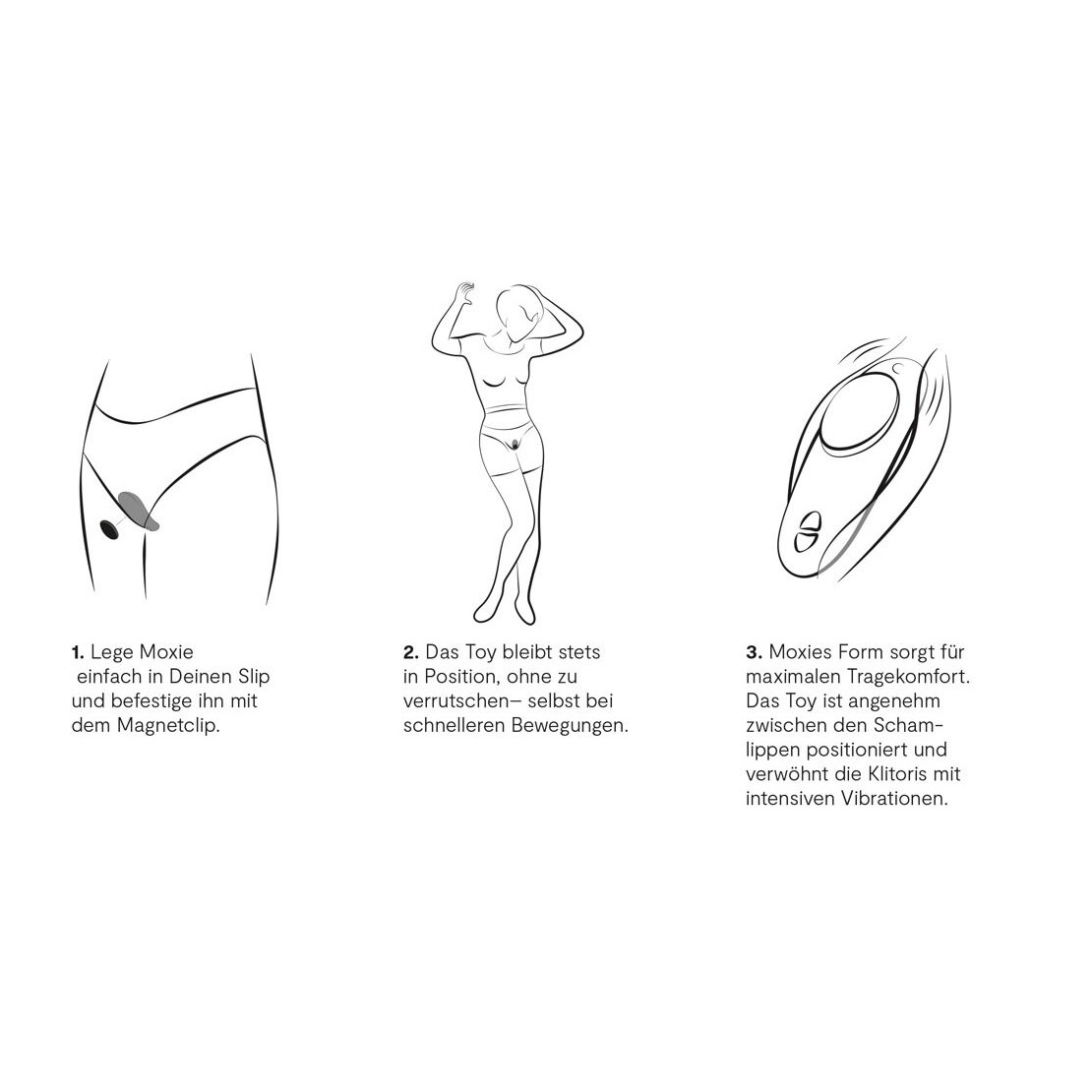 STIMOLATORE CLITORIDE MOXIE SEX TOY CON...