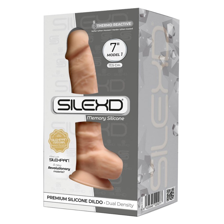 FALLO REALISTICO IN SILICONE PREMIUM SILEXD SEX TOY CM. 17,5