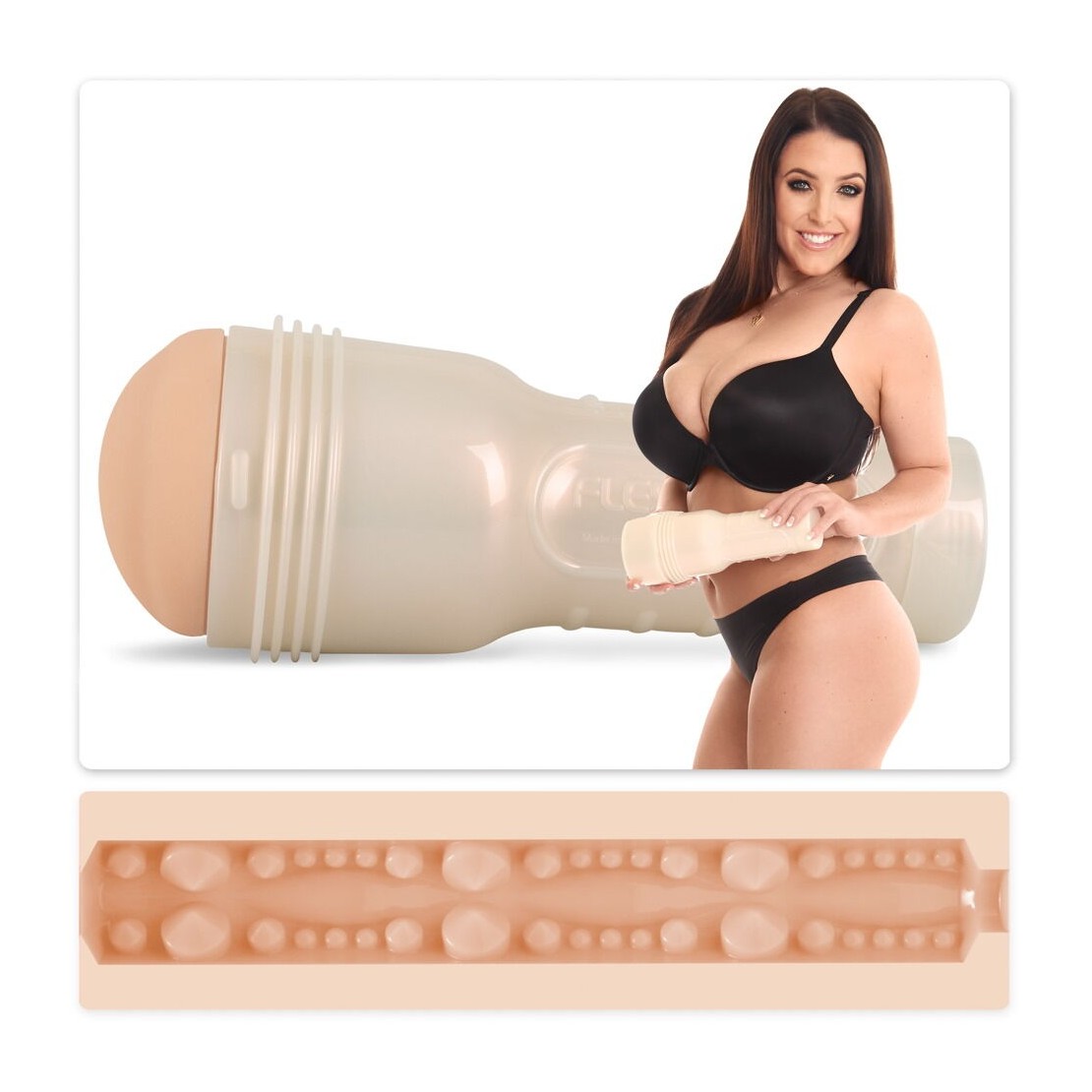 ANGELA WHITE MASTUBATORE VAGINA SEX TOY FLESHLIGHT