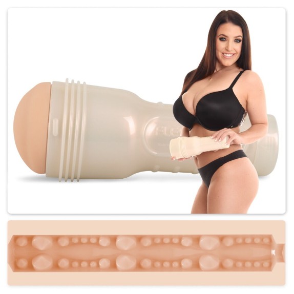 MASTUBATORE VAGINA SEX TOY FLESHLIGHT ANGELA WHITE