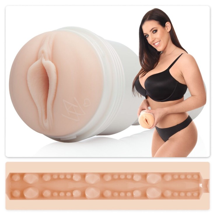 ANGELA WHITE MASTUBATORE VAGINA SEX TOY FLESHLIGHT