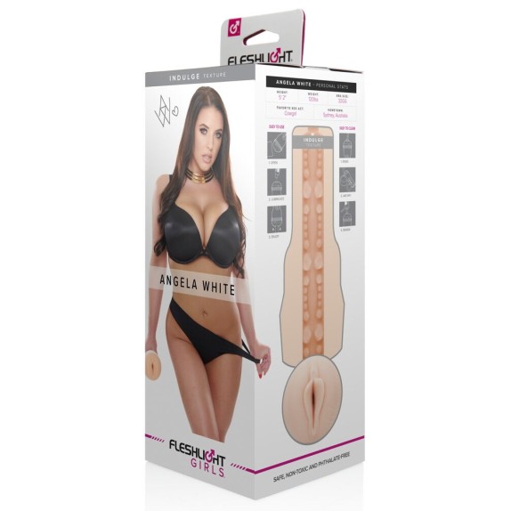 ANGELA WHITE MASTUBATORE VAGINA SEX TOY FLESHLIGHT