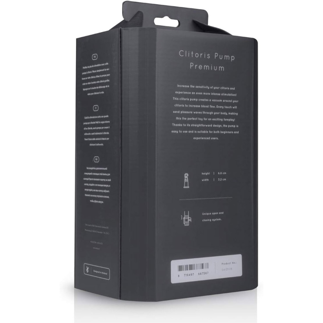 SUCCHIA CLITORIDE MANUALE SEX TOY SAIZ PREMIUM