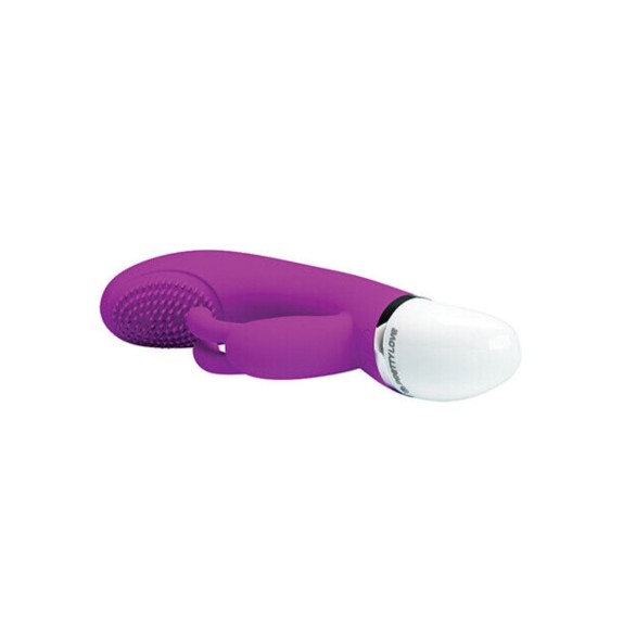 VIBRATORE RABBIT CON RICERCA PUNTO G IN SILICONE SEX TOY CHRIST