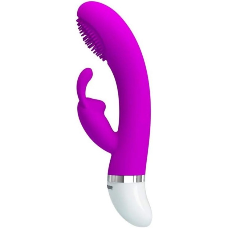 VIBRATORE RABBIT CON RICERCA PUNTO G IN SILICONE SEX TOY... 2