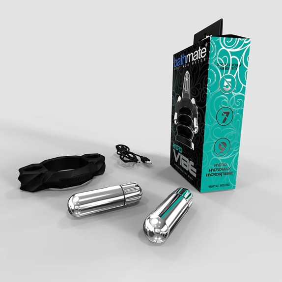BATHMATE ANELLO VIBRANTE PER POMPA INGRANDIMENTO PENE HYDROVIBE