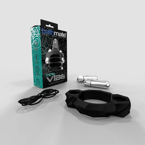 BATHMATE ANELLO VIBRANTE PER POMPA INGRANDIMENTO PENE HYDROVIBE
