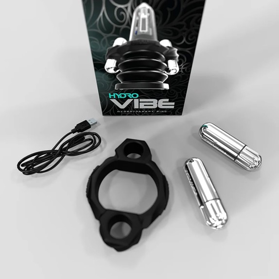 BATHMATE ANELLO VIBRANTE PER POMPA INGRANDIMENTO PENE HYDROVIBE