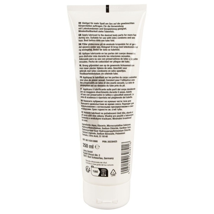 SPERMA ARTIFICIALE IN GEL LUBRIFICANTE DA 250 ML 2