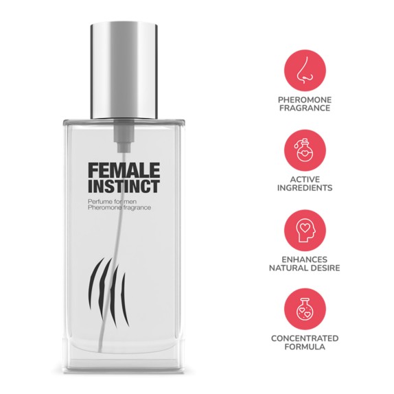 PROFUMO SEXY PER UOMO CON FEROMONI FEMALE INSTINCT