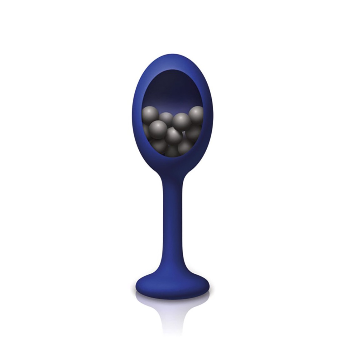 TAPPO ANALE IN SILICONE SEX TOY CON PERLINE...