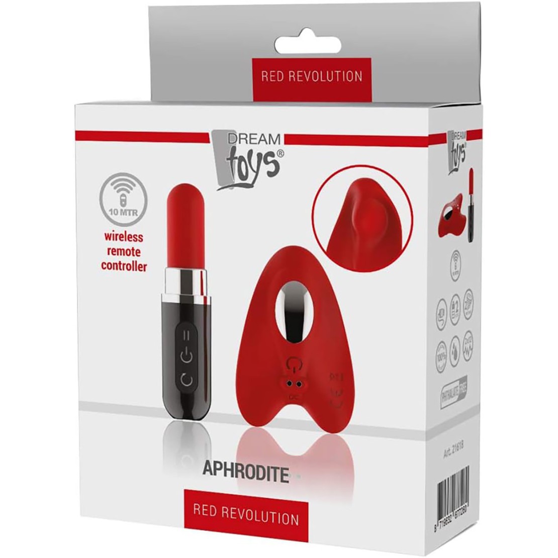 APHRODITE RED REVOLUTION STIMOLATORE CLITORIDEO...