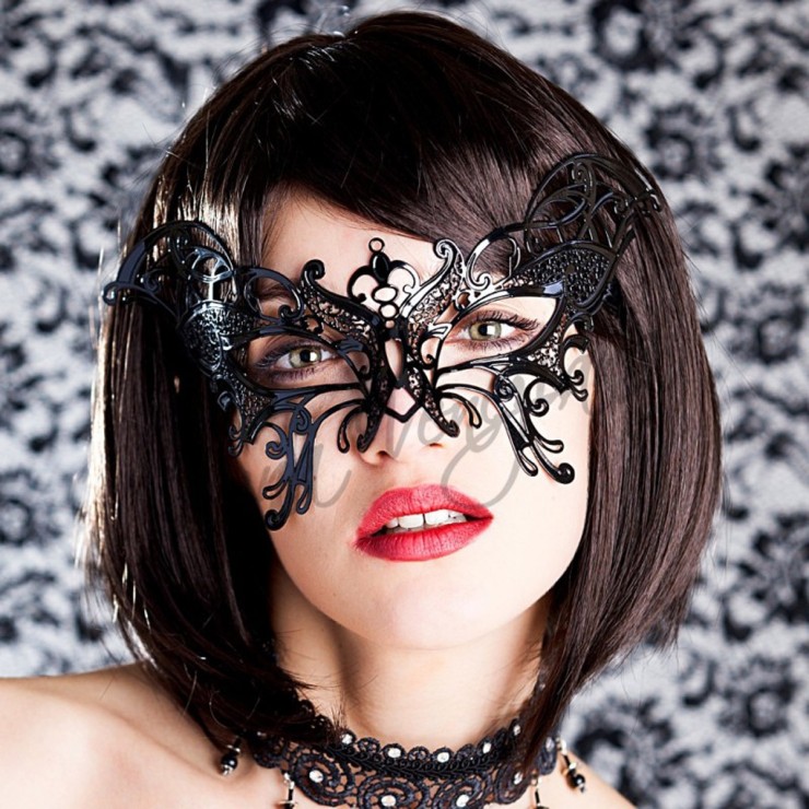 MASCHERA SEXY PER DONNA IN FILIGRANA FLESSIBILE FALENA