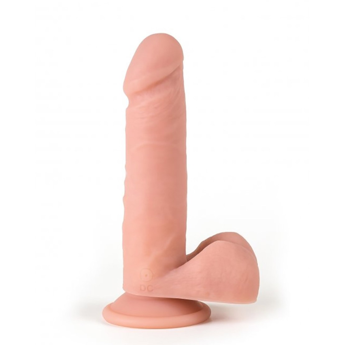 VIBRATORE VAGINALE REALISTICO CON TESTICOLI SEX...
