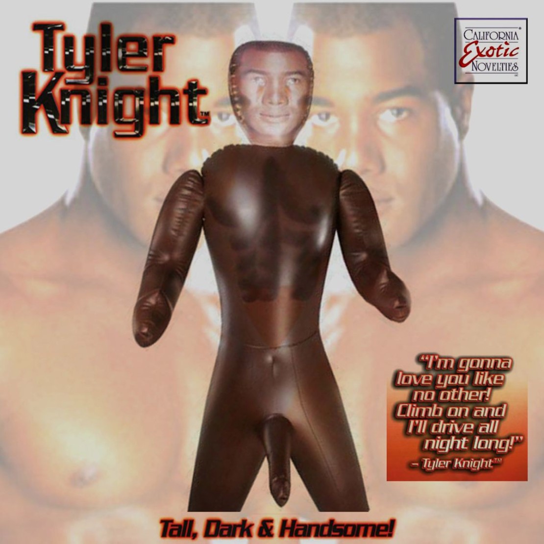 BAMBOLO GONFIABILE SEX TOY TYLER KNIGHT