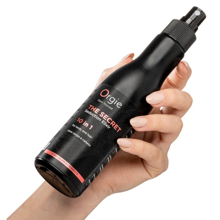 LOZIONE SENSUALE CON FEROMONI PER CORPO E CAPELLI THE SECRET 2