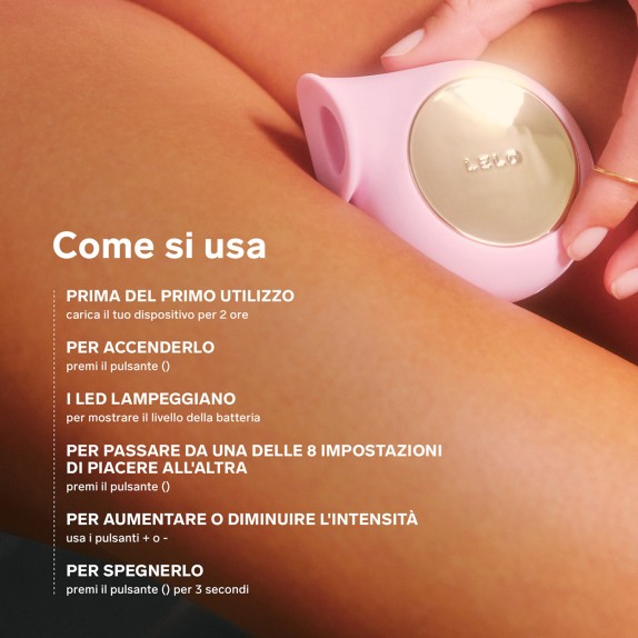 SILA LELO SUCCHIA-ASPIRA CLITORIDE SEX TOY