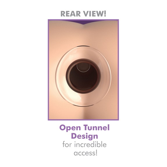 TUNNEL ANALE IN VETRO SEX TOY GAPER VARIE MISURE