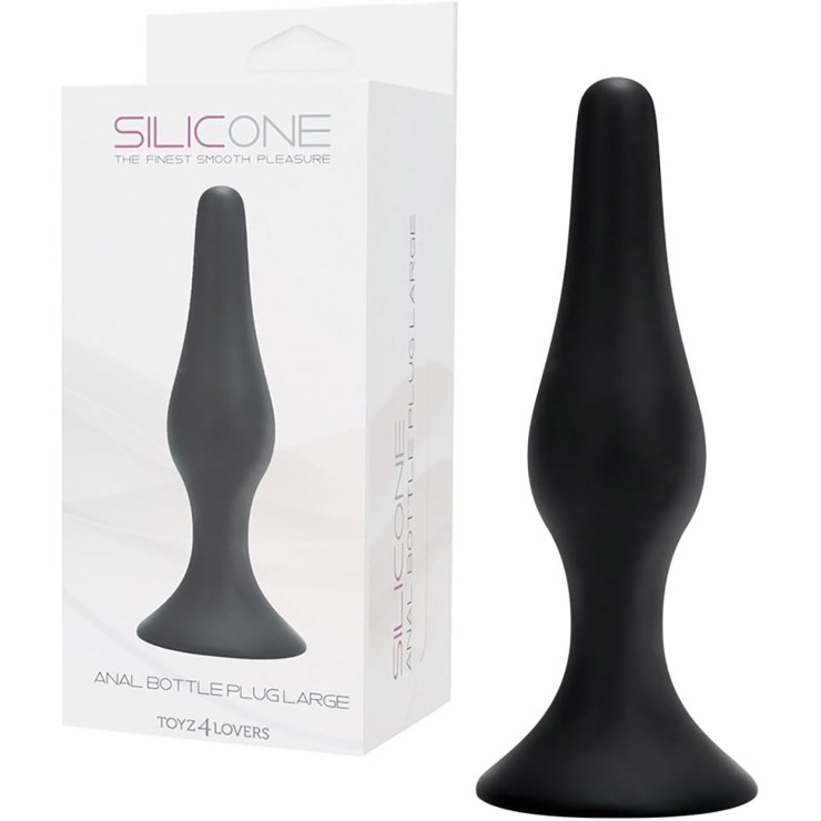 PLUG-TAPPO ANALE IN SILICONE SEX TOY ANAL BOTTLE