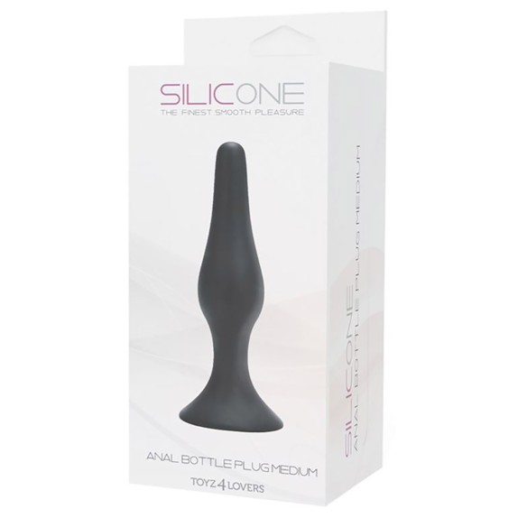 PLUG-TAPPO ANALE IN SILICONE SEX TOY ANAL BOTTLE