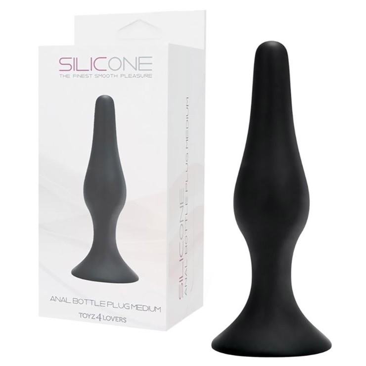 PLUG-TAPPO ANALE IN SILICONE SEX TOY ANAL BOTTLE 2