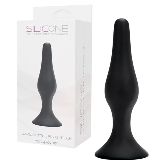 PLUG-TAPPO ANALE IN SILICONE SEX TOY ANAL BOTTLE