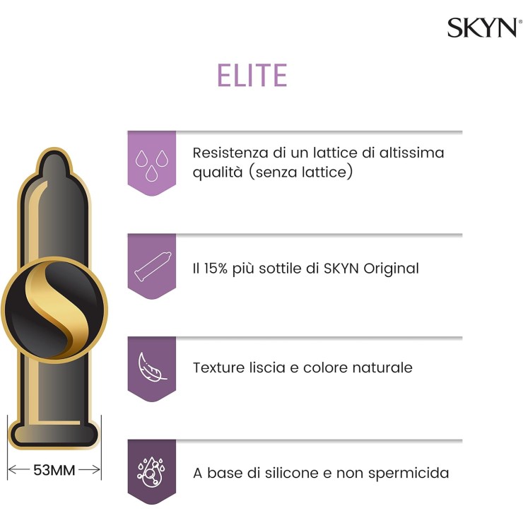 PROFILATTICI ULTRA SOTTILI SENZA LATTICIE SKIN ELITE 2