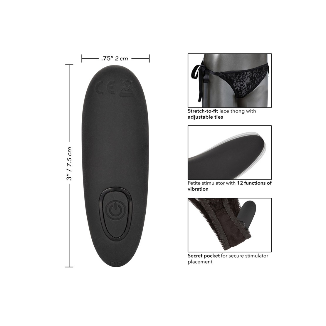 VIBRATORE CLITORIDEO CON TELECOMANDO SEX TOY...